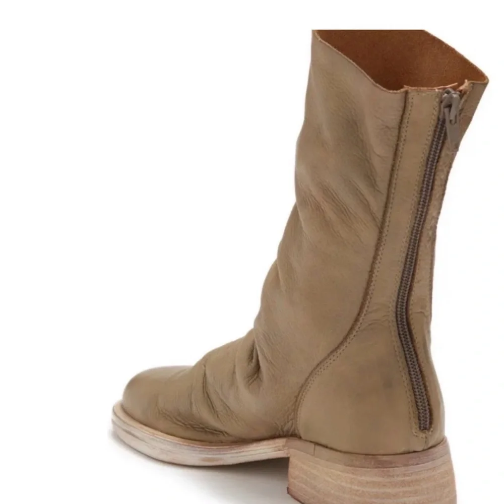 NEW Free People Sutton Slouch Bootie size 38 Taupe